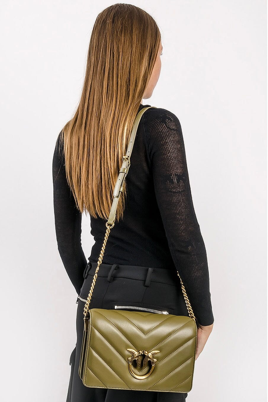 PINKO Classic Love Bag Click- Medium Bags Hippochi