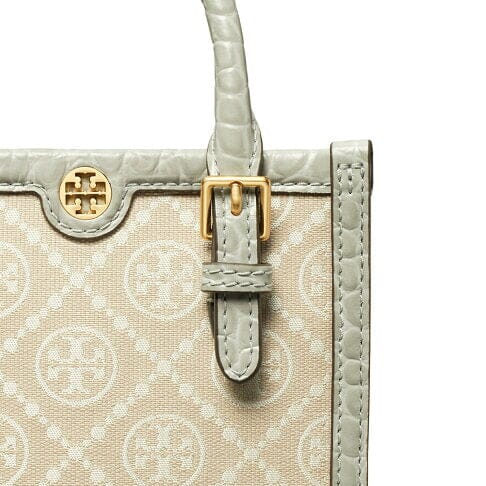 ŤŌŖŶ ƁŪŔČĤ Mini T Monogram tote Bag Bags hippochi