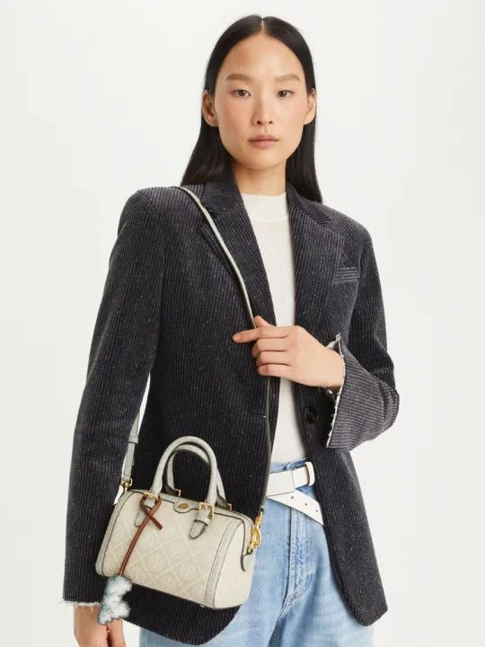 ŤŌŖŶ ƁŪŔČĤ Monogram medium Bags hippochi