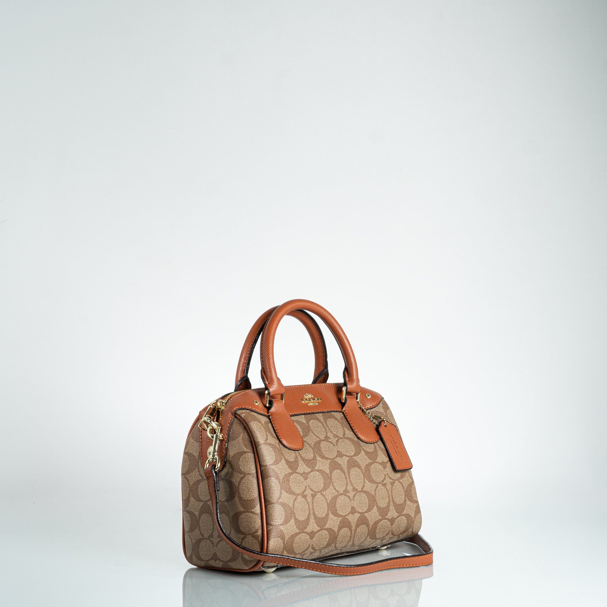 COACH MEDIUM Signature Bennett Satchel Hippochi