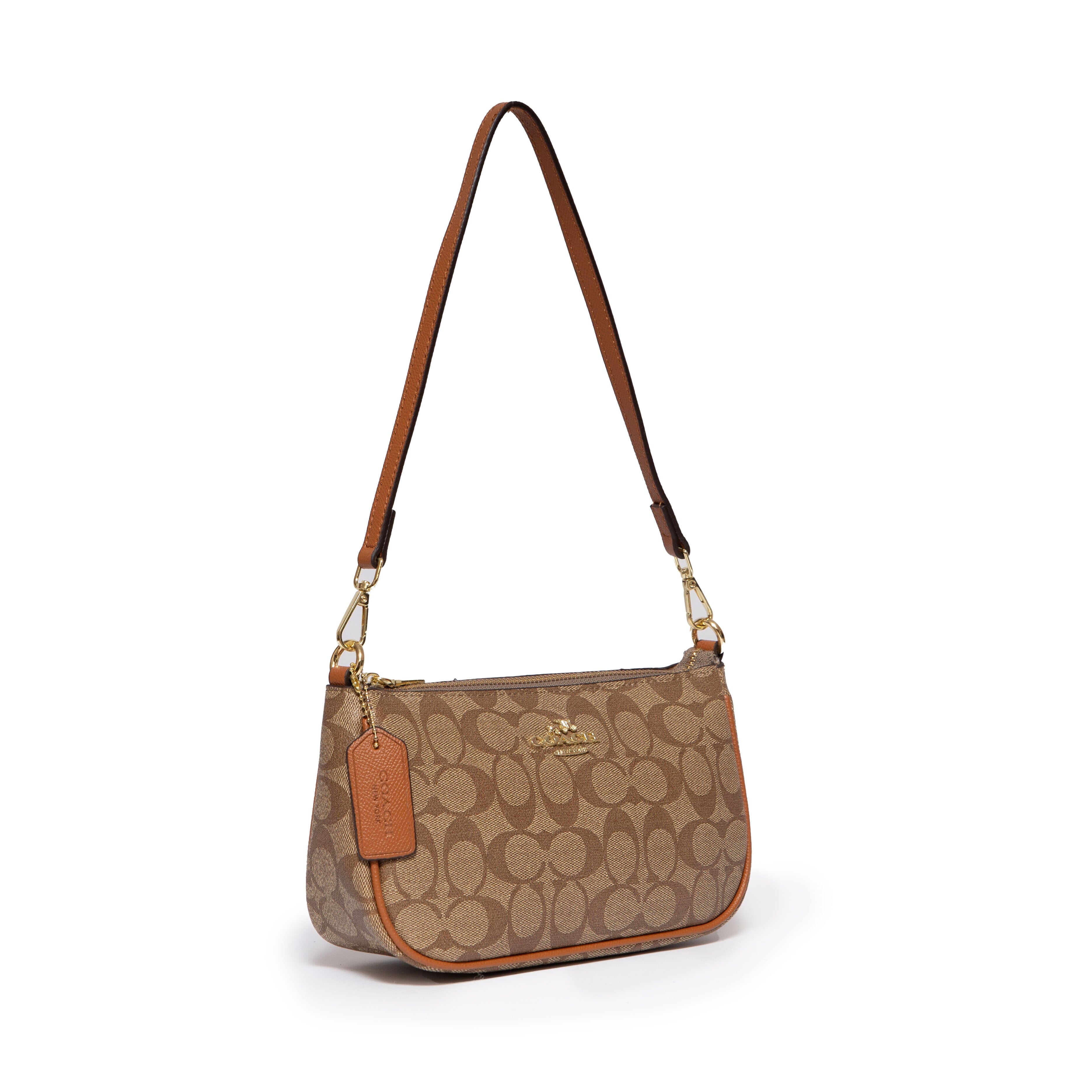 ϾΟΆϾΗ MESSICO TOP HANDLE POUCH IN SIGNATURE Hippochi