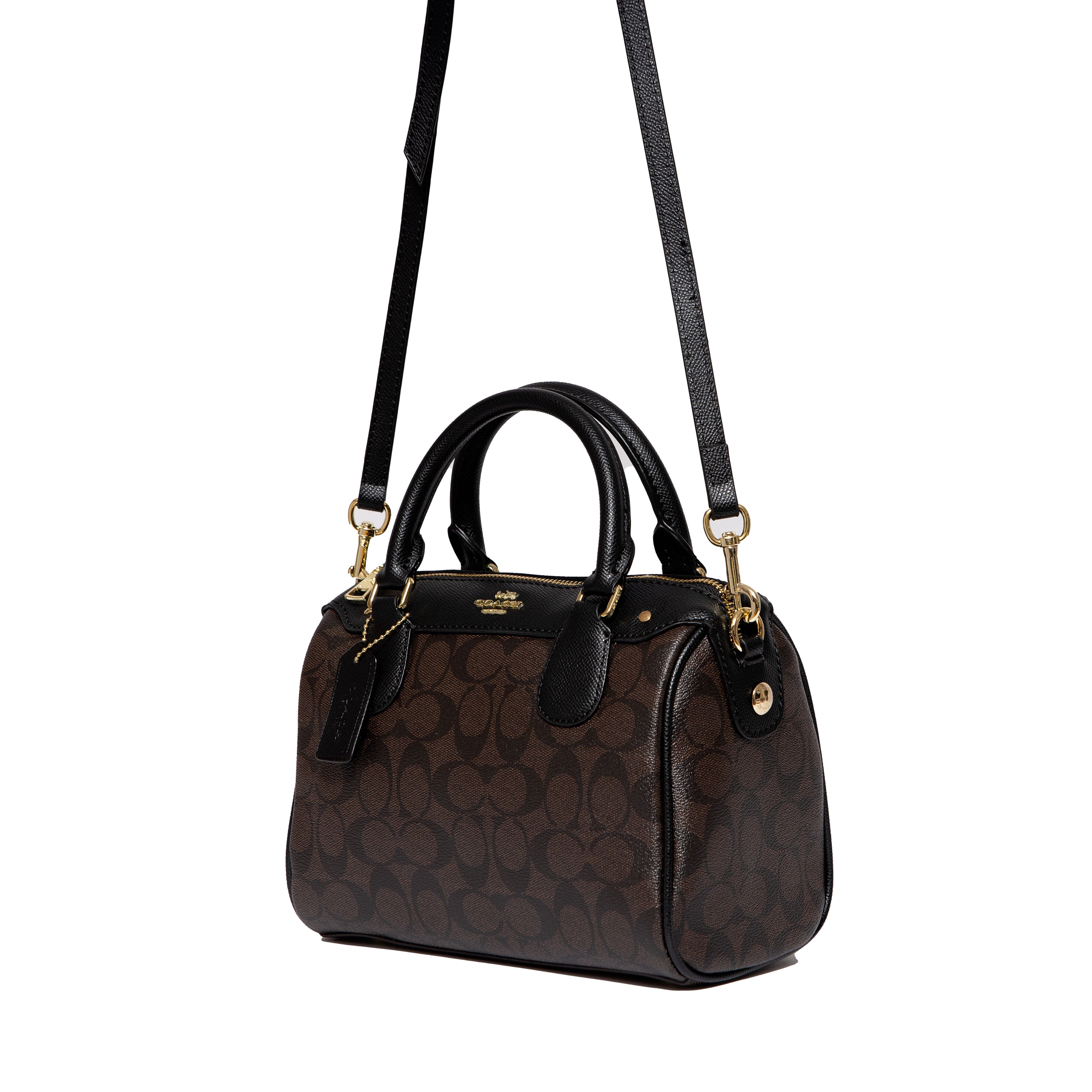 ϾΟΆϾΗ Signature Bennett Satchel Brown Multi Hippochi