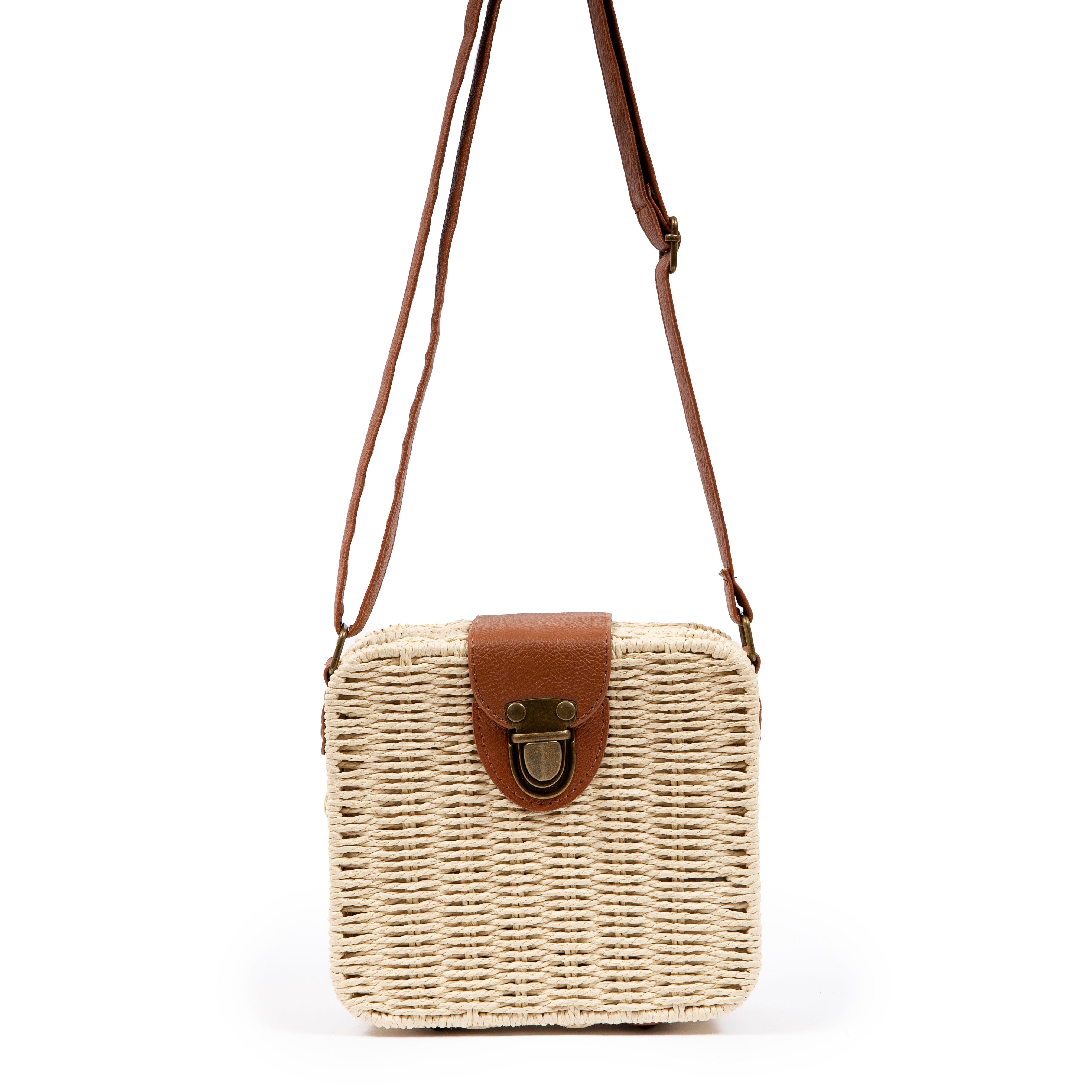 Rattan Beach Bag hippochi