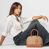 ϾΟΆϾΗ Medium BENNETT SATCHEL IN CROSSGRAIN LEATHER Bags Hippochi