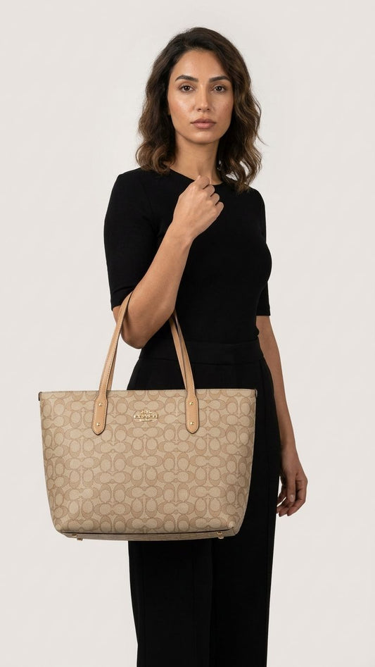 ϾΟΆϾΗ Tote In Signature Canvas Bags Hippochi