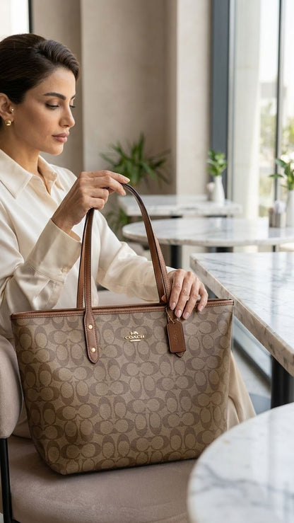 ϾΟΆϾΗ Tote In Signature Canvas Bags Hippochi