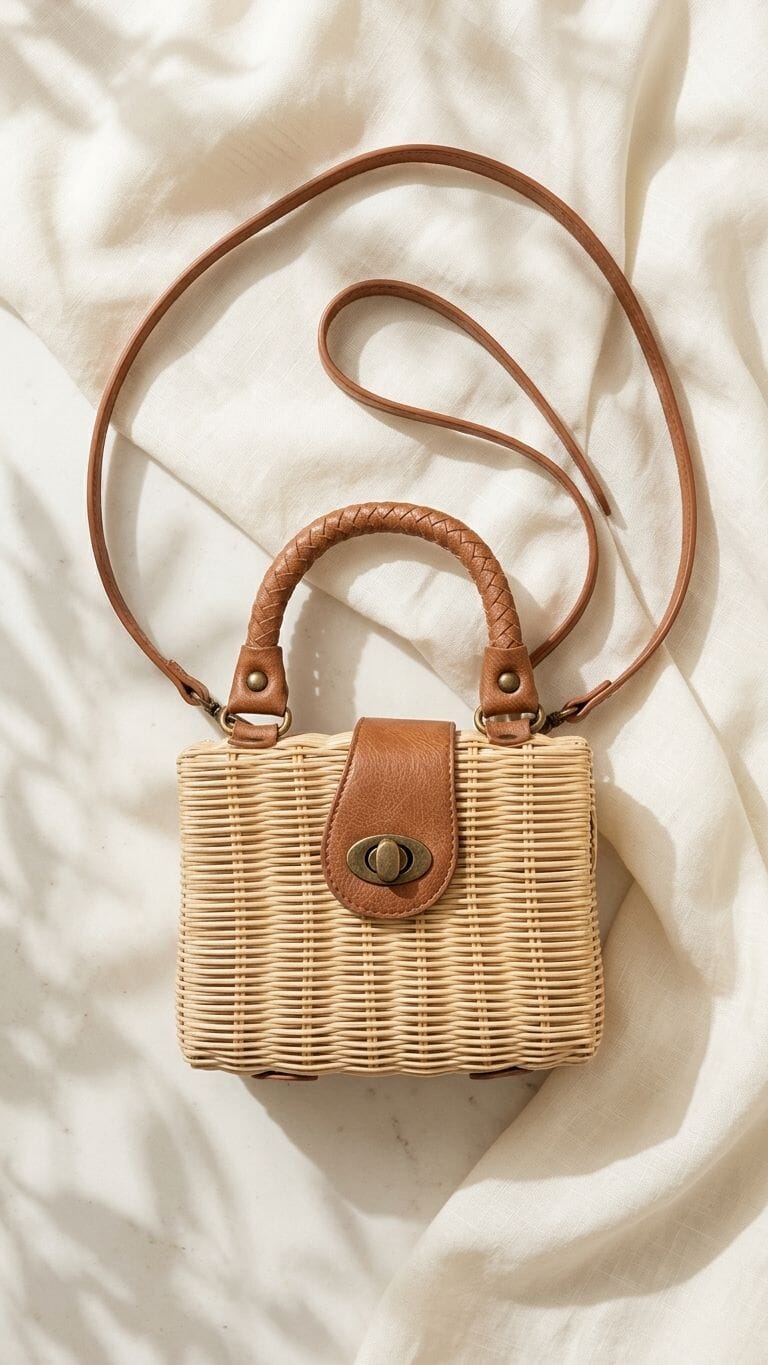Rattan Beach Bag Bags hippochi