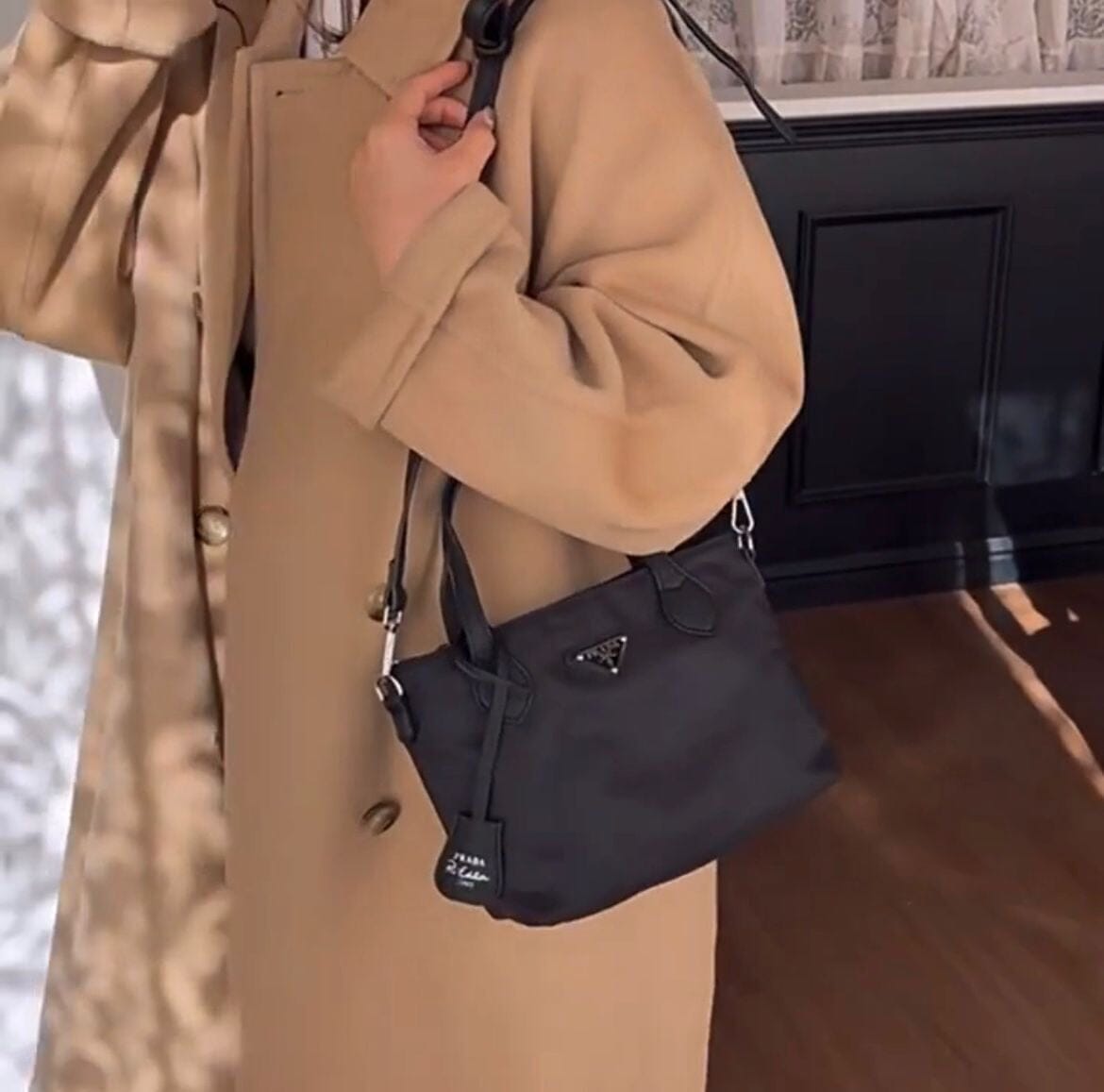 ΡȒАĎА nylon shoulder bag Bags hippochi