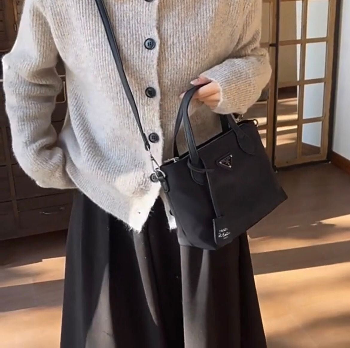 ΡȒАĎА nylon shoulder bag Bags hippochi