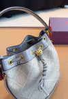 ŤŌŖŶ ƁŪŔČĤ Mini T Monogram Jacquard Bucket Bag Bags hippochi