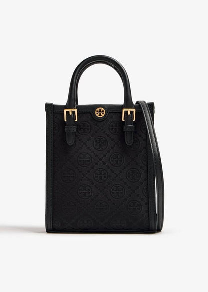 ŤŌŖŶ ƁŪŔČĤ Mini T Monogram tote Bag Bags hippochi