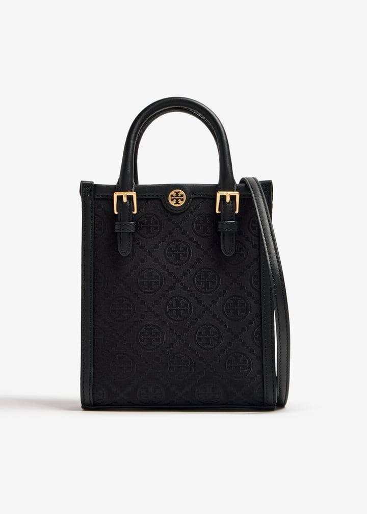 ŤŌŖŶ ƁŪŔČĤ Mini T Monogram tote Bag Bags hippochi