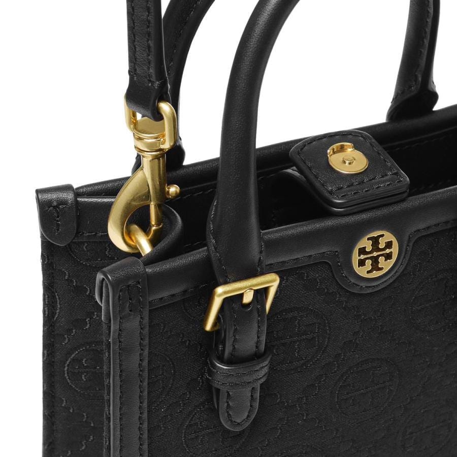 ŤŌŖŶ ƁŪŔČĤ Mini T Monogram tote Bag Bags hippochi