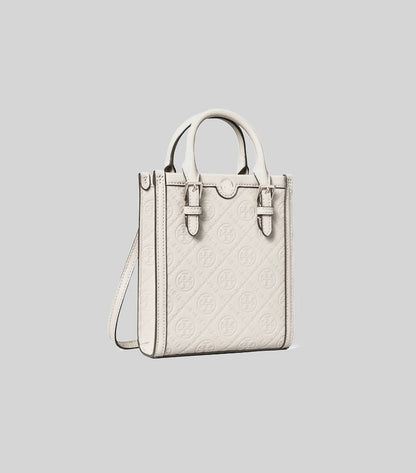 ŤŌŖŶ ƁŪŔČĤ Mini T Monogram tote Bag Bags hippochi