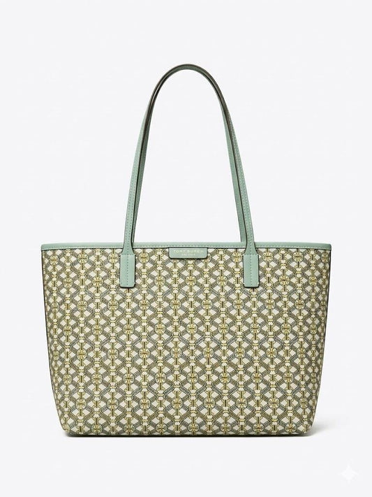 ŤŌŖŶ ƁŪŔČĤ SMALL EVER-READY ZIP TOTE Bags hippochi