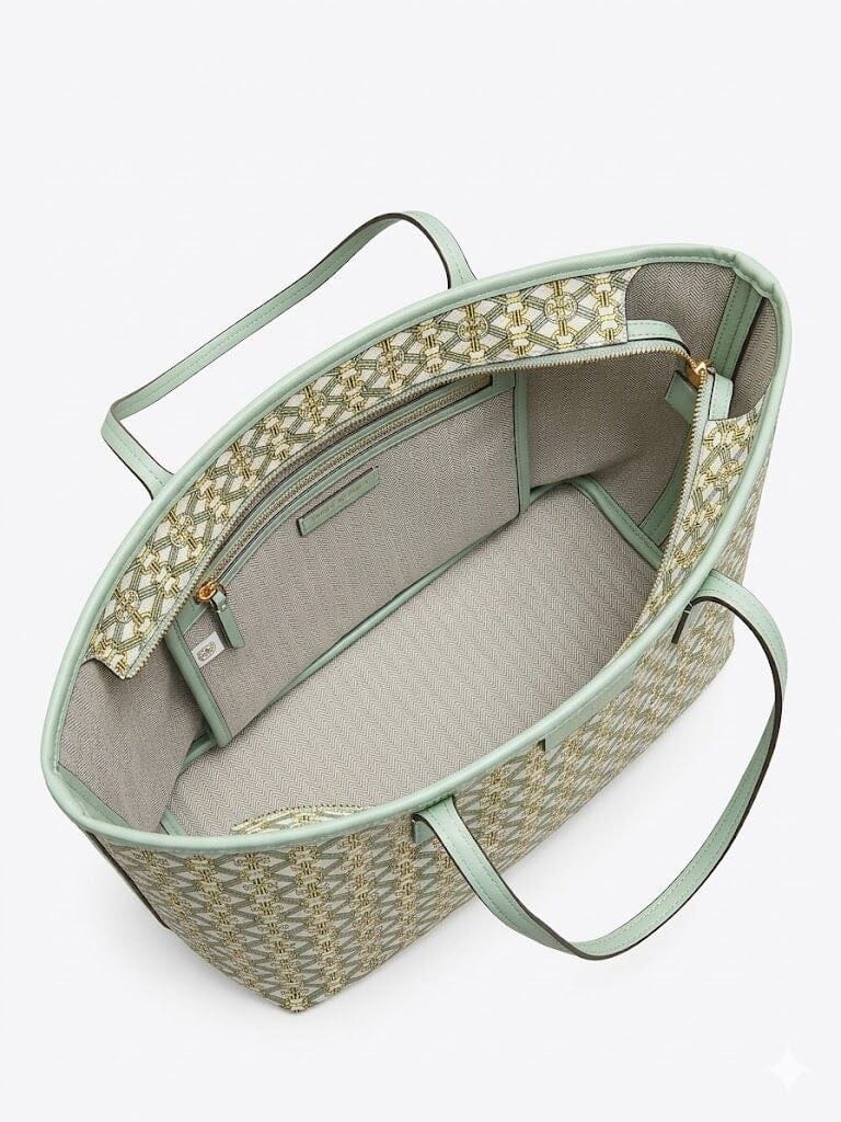ŤŌŖŶ ƁŪŔČĤ SMALL EVER-READY ZIP TOTE Bags hippochi