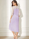 Bow Front Sheer Lace Yoke Night Dress Hippochi