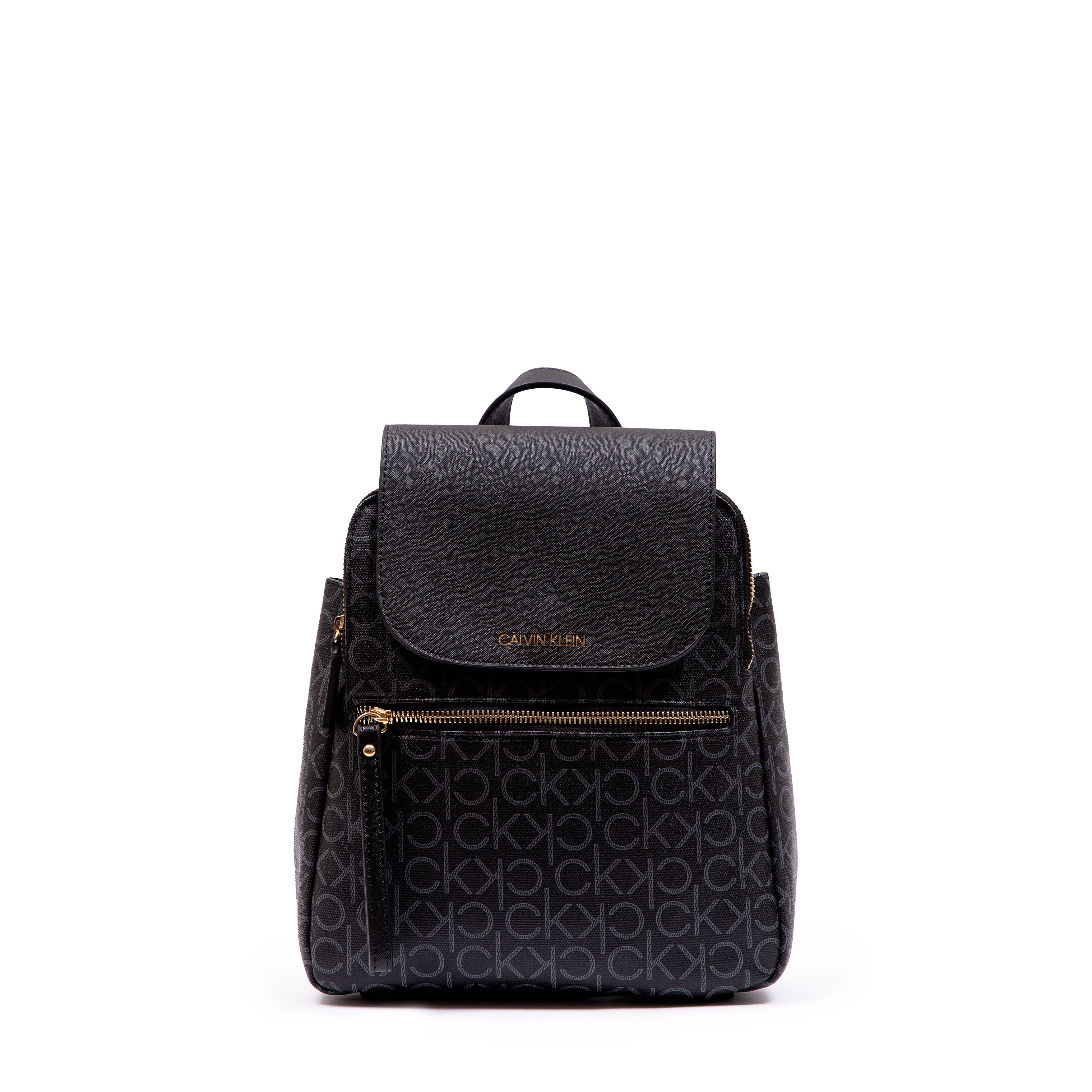 Leather backpack Calvin Klein Black in Leather - 41536969