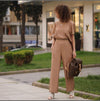 Camel Jumpsuit-WCL007 hippochi