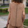 Camel Jumpsuit-WCL007 hippochi