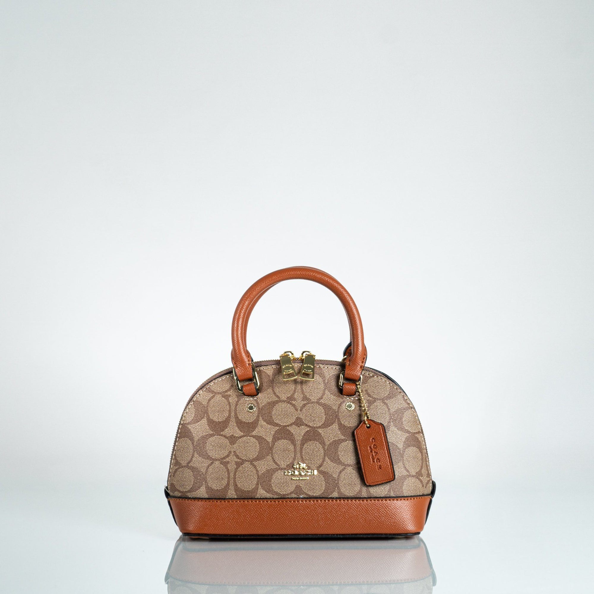 Coach crossgrain sierra on sale satchel