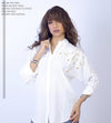 EMBROIDERED LONG BLOUSE-WCL014 EMBROIDERED LONG BLOUSE -WCL014 hippochi