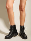 Lace-up Front Combat Boots Hippochi