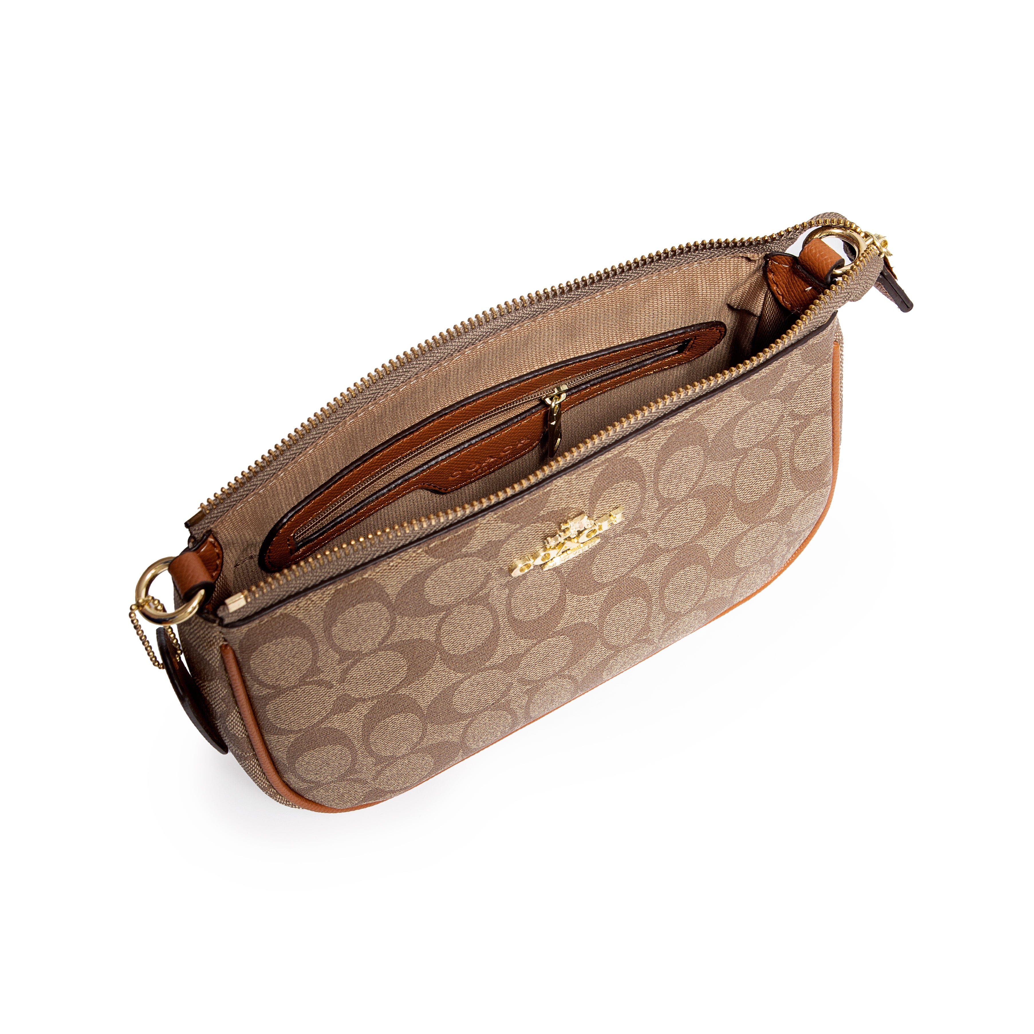 ϾΟΆϾΗ MESSICO TOP HANDLE POUCH IN SIGNATURE Hippochi