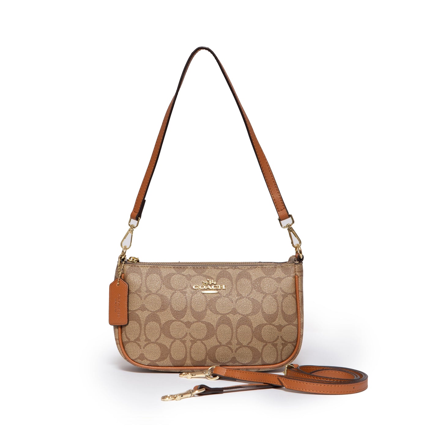 ϾΟΆϾΗ MESSICO TOP HANDLE POUCH IN SIGNATURE Hippochi