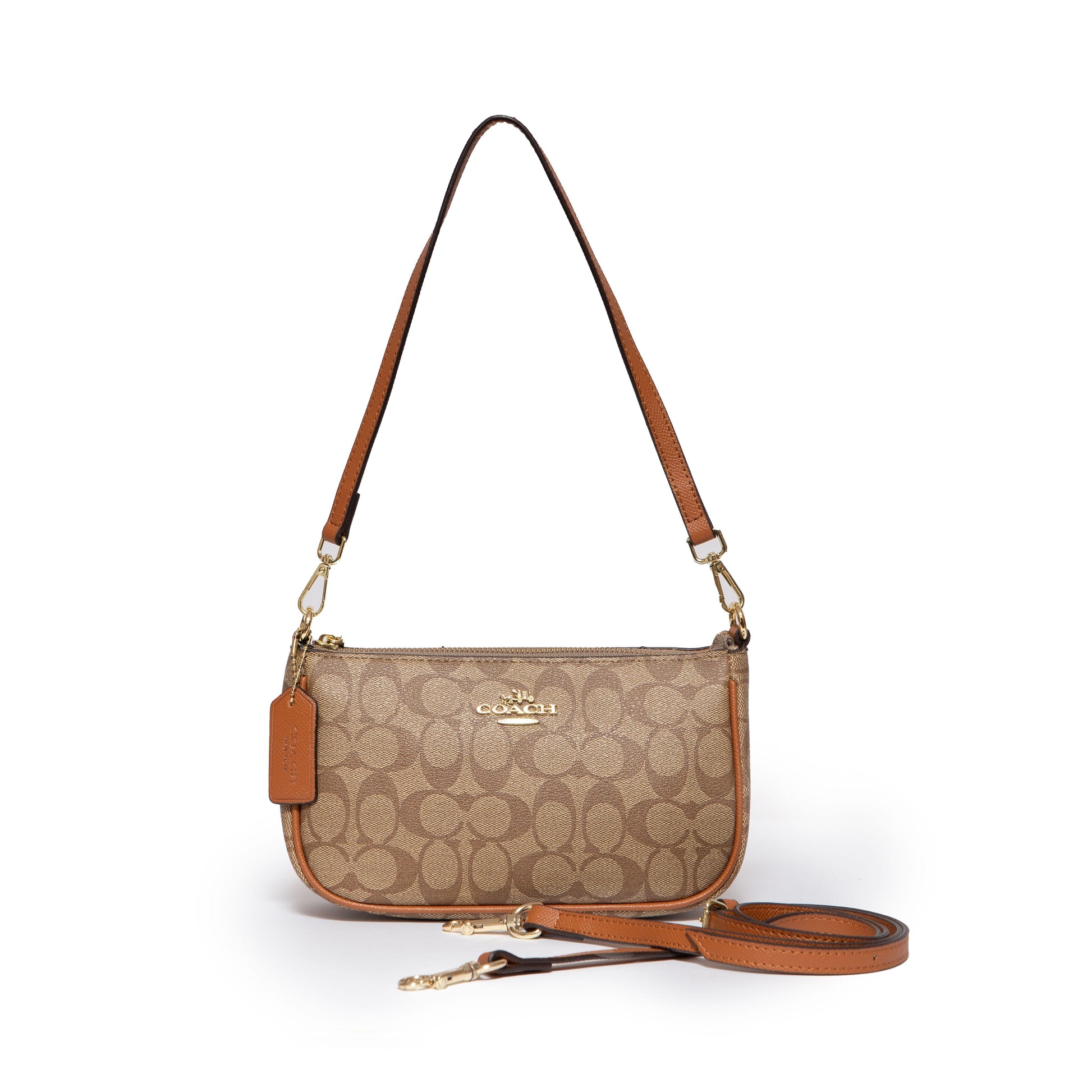 ϾΟΆϾΗ MESSICO TOP HANDLE POUCH IN SIGNATURE Hippochi