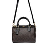 ϾΟΆϾΗ Signature Bennett Satchel Brown Multi Hippochi