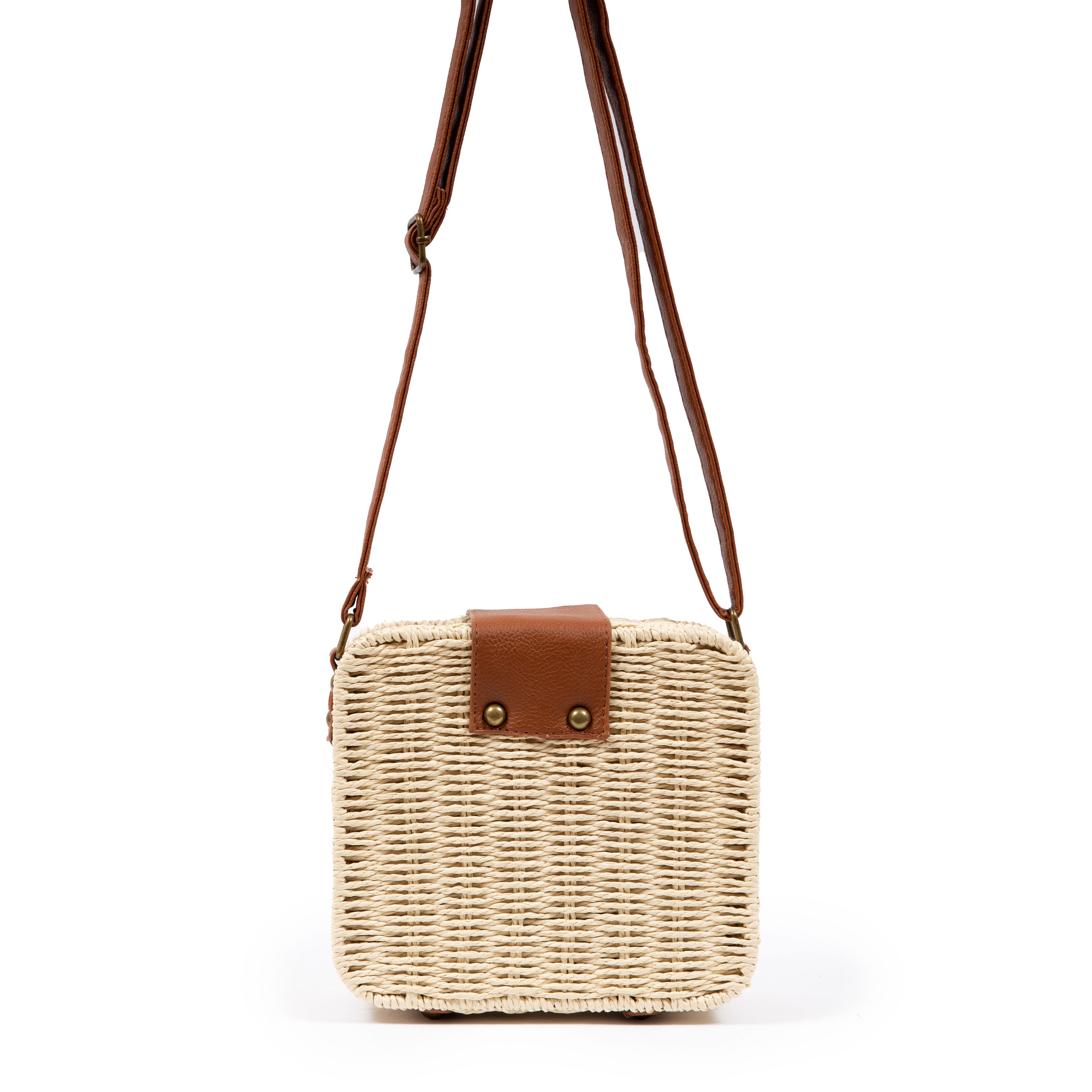 Rattan Beach Bag hippochi