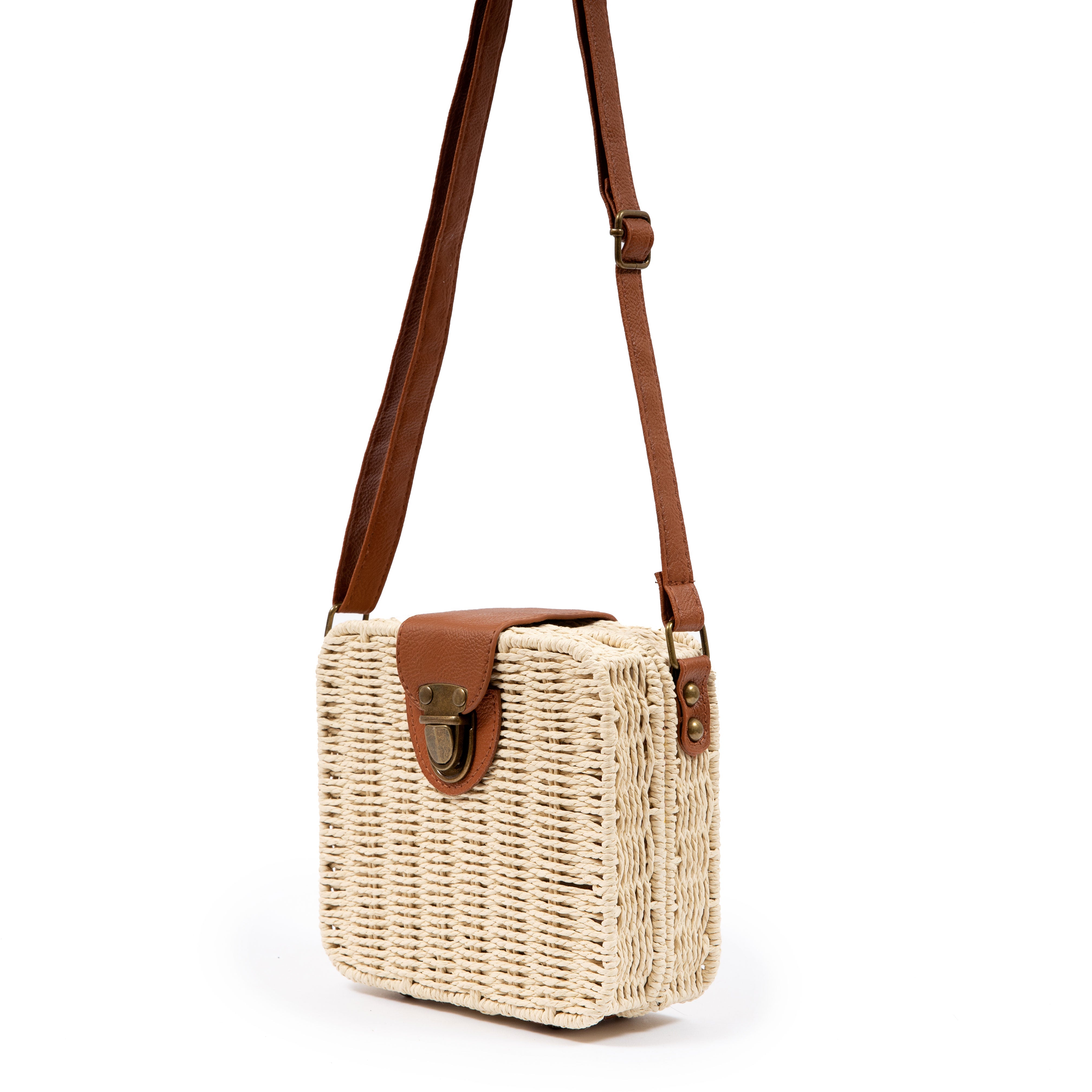 Rattan Beach Bag hippochi