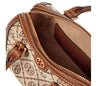 ŤŌŖŶ ƁŪŔČĤ T Monogram Large jacquard tote hippochi