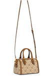 ŤŌŖŶ ƁŪŔČĤ T Monogram Mini jacquard tote hippochi